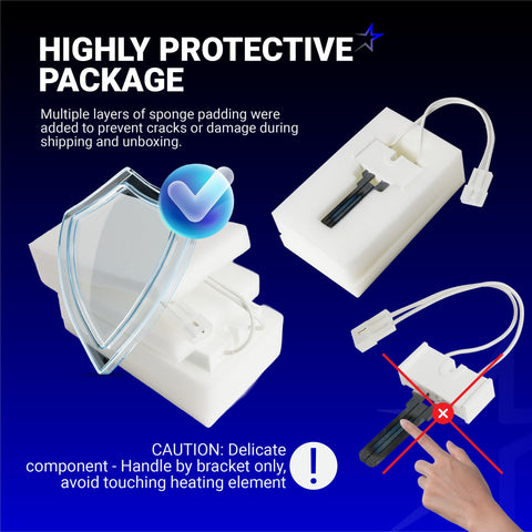BlueStars LH33ZS004 packaging padding protects the igniter from cracks in transit