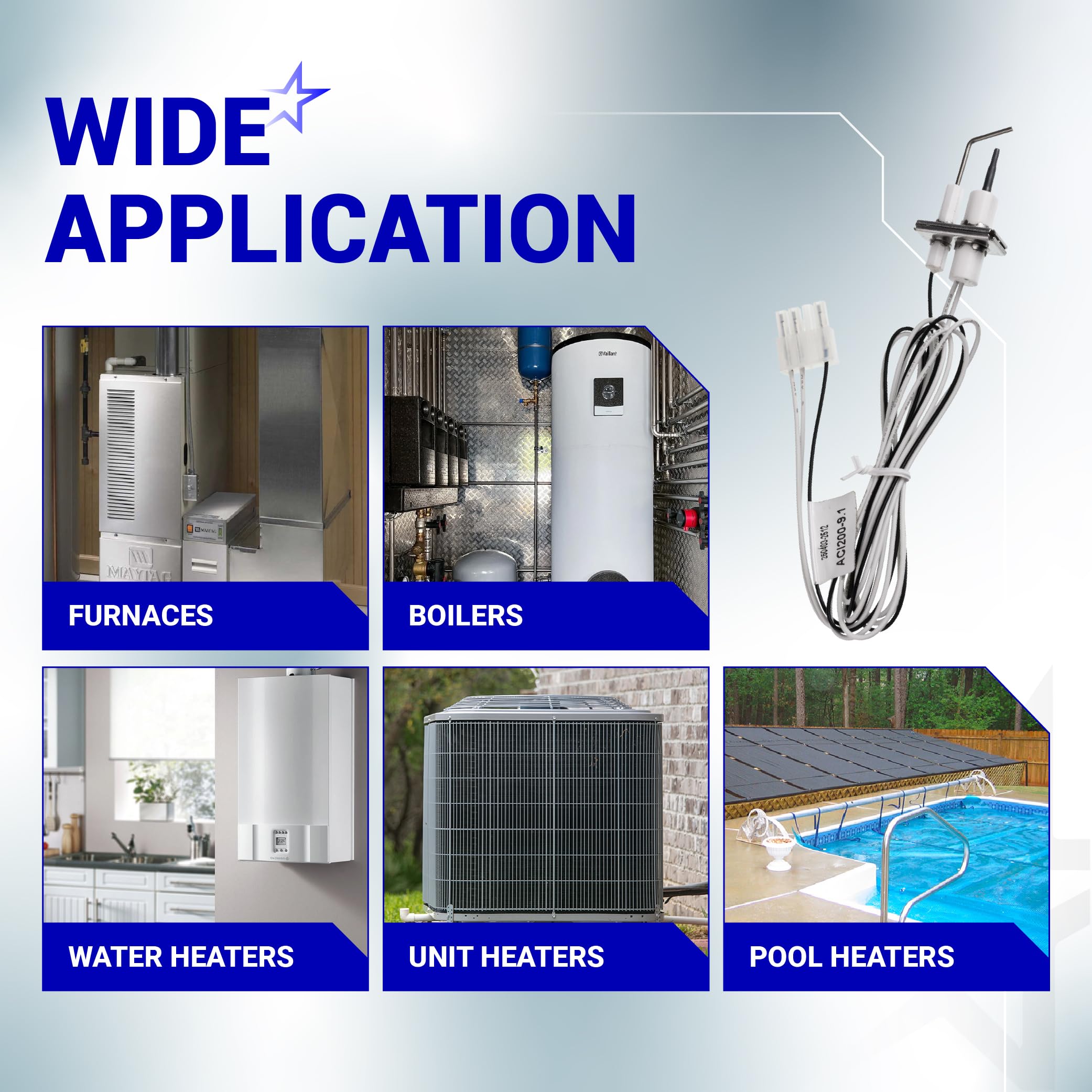 BlueStars Q3400A1024/U 24V AC operation in common HVAC systems