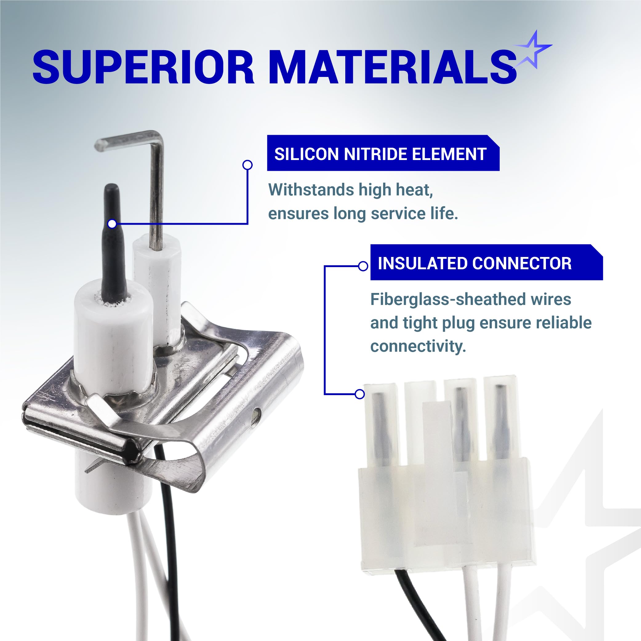 BlueStars Q3400A1024/U silicon nitride element with high heat resistance