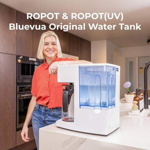 Bluevua RO100ROPOT BPA-free plastic tank ensures safe water storage