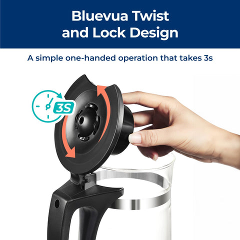Bluevua RO100ROPOT compatibility ensures mineral-rich water with no extra equipment.