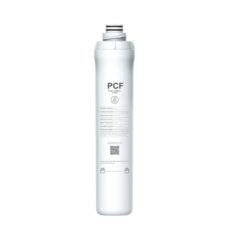 Bluevua ROPOT PCF filter post-carbon for RO100ROPOT removes odors for cleaner tasting water.