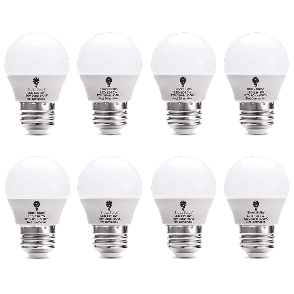 BlueX Bulbs 8-pack package for quick, energy-saving replacements.