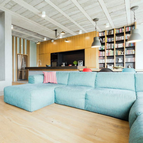 BlueX 8-pack ideal for bedrooms, kitchens, and hallways with instant full brightness.