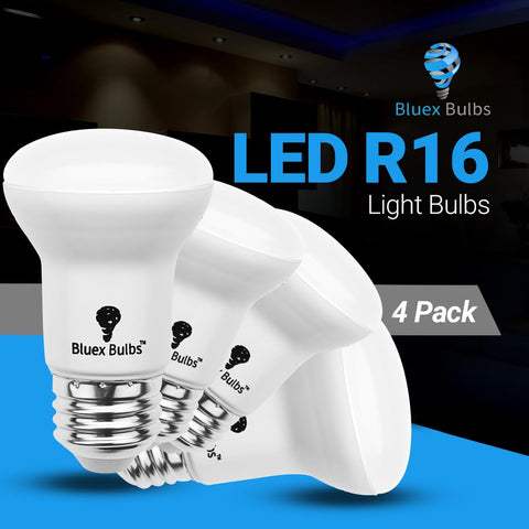 Bluex Bulbs R16 LED bulb showcases mercury-free design for safer homes.