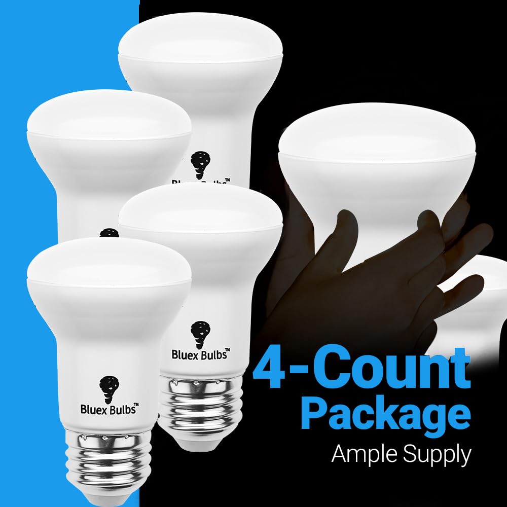 Bluex Bulbs R16 LED flood bulb adds warm Christmas lighting accents.