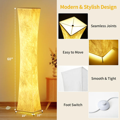 BLUEYE floor lamp in cozy living room setup