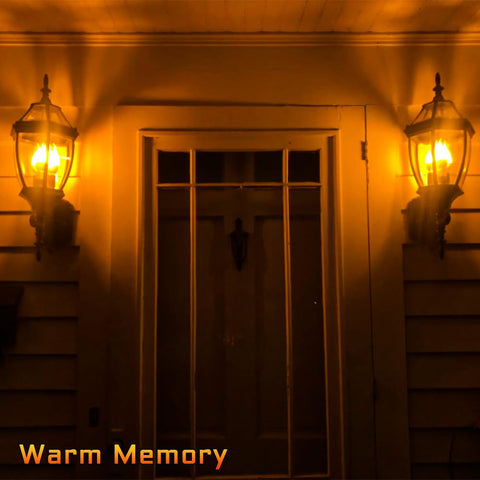 BLUEYE indoor-friendly flame bulbs suitable for Halloween and Christmas decor