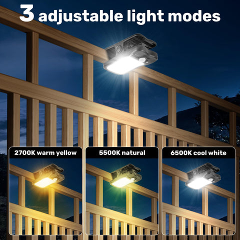 BlueYu solar motion light with remote control for easy dusk-to-dawn lighting.