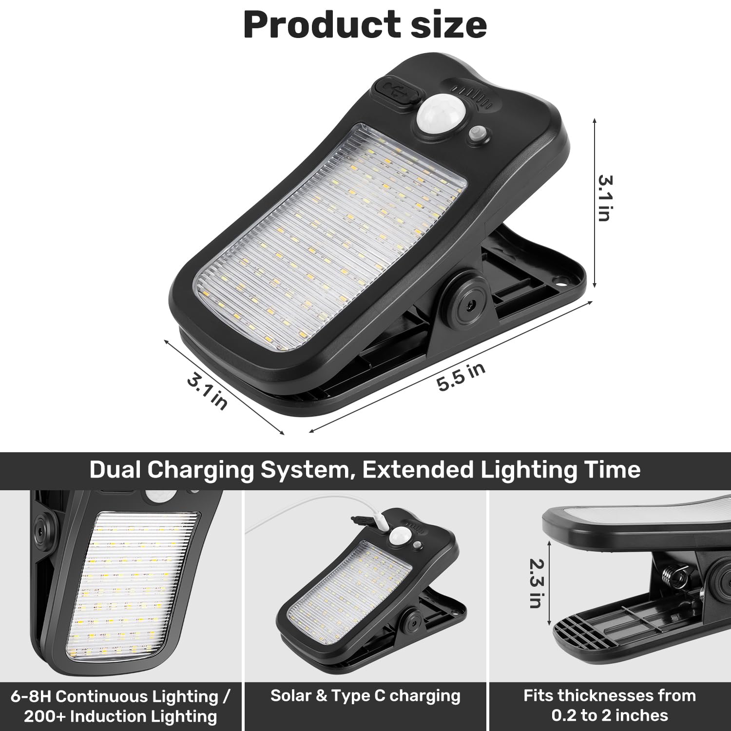 BlueYu two-pack outdoor lights for versatile year-round lighting.