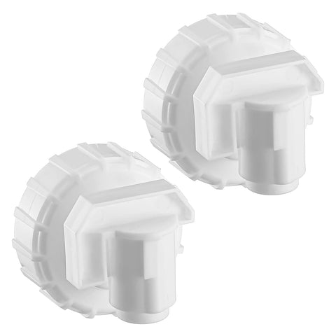 Blulu 2-pack faucet spigots for 5-gallon jugs enable quick replacements.