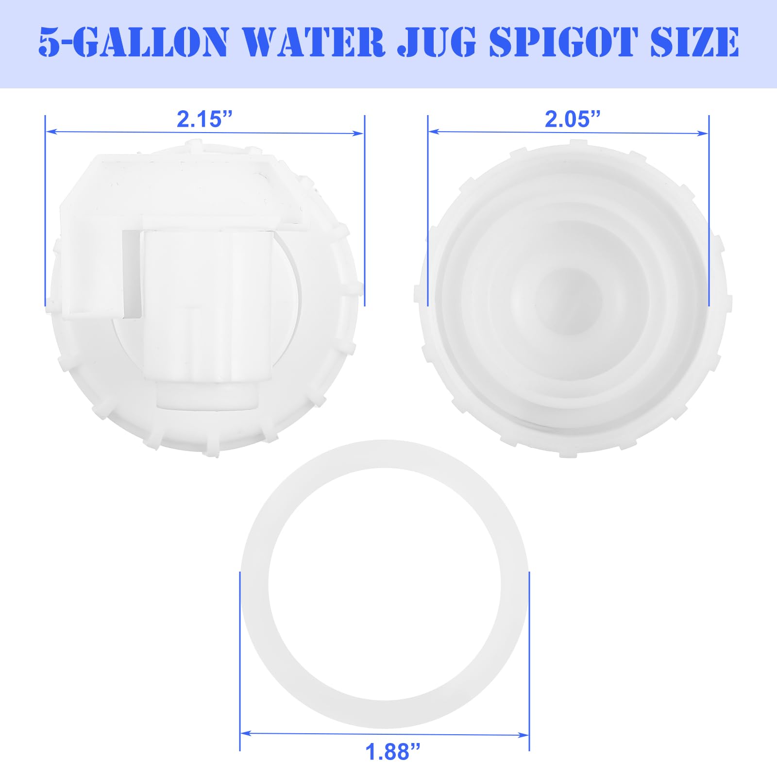 Blulu ABS plastic faucet body delivers durable, corrosion-resistant performance.