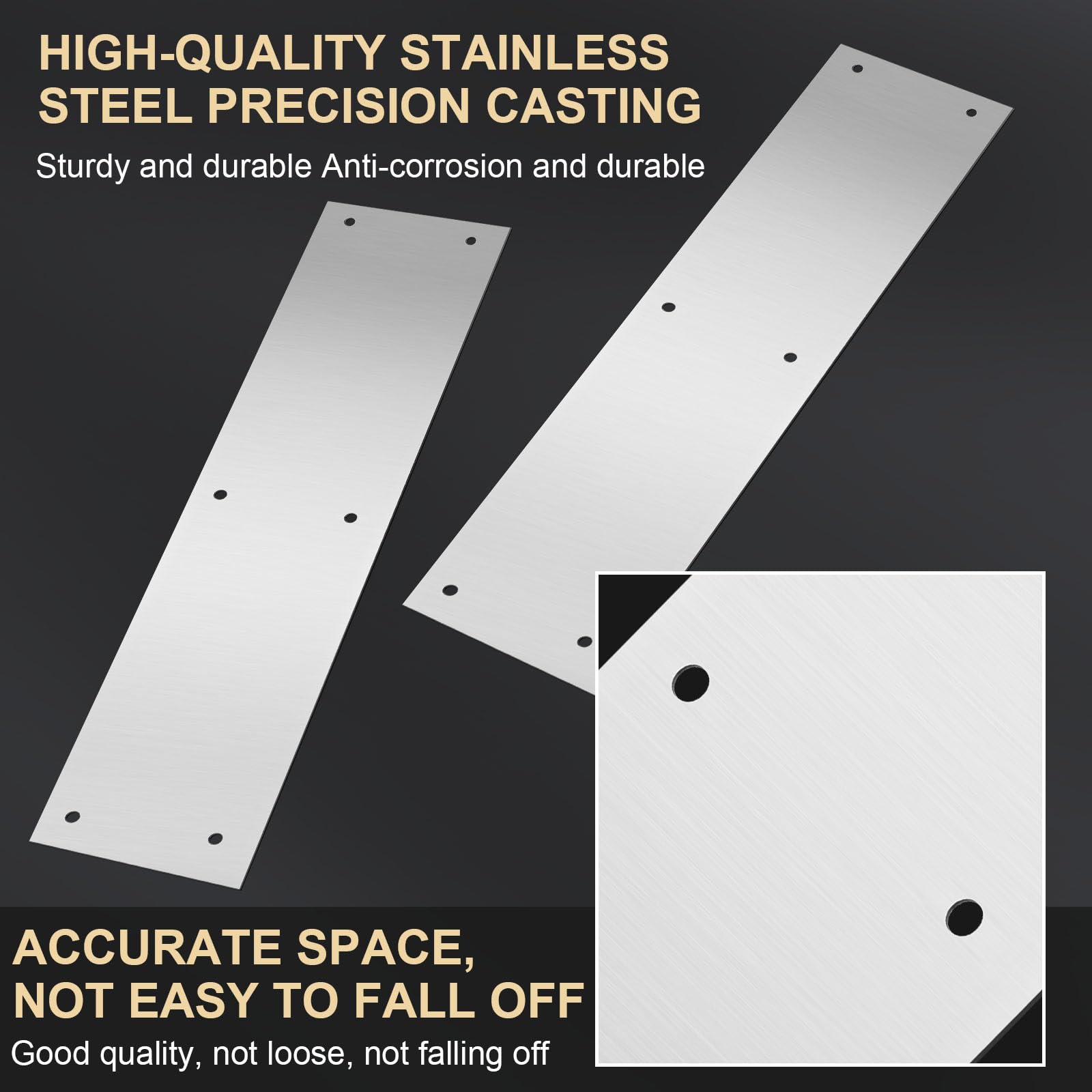 Blulu anti-scratch kick plate adding protection and style