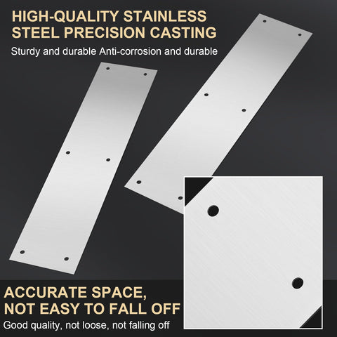 Blulu anti-scratch kick plate adding protection and style