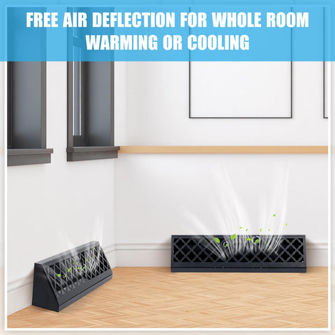 Blulu vent cover installation ready with included screws for quick update