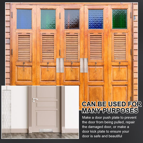 Blulu brushed finish enhances curb appeal on an entry door