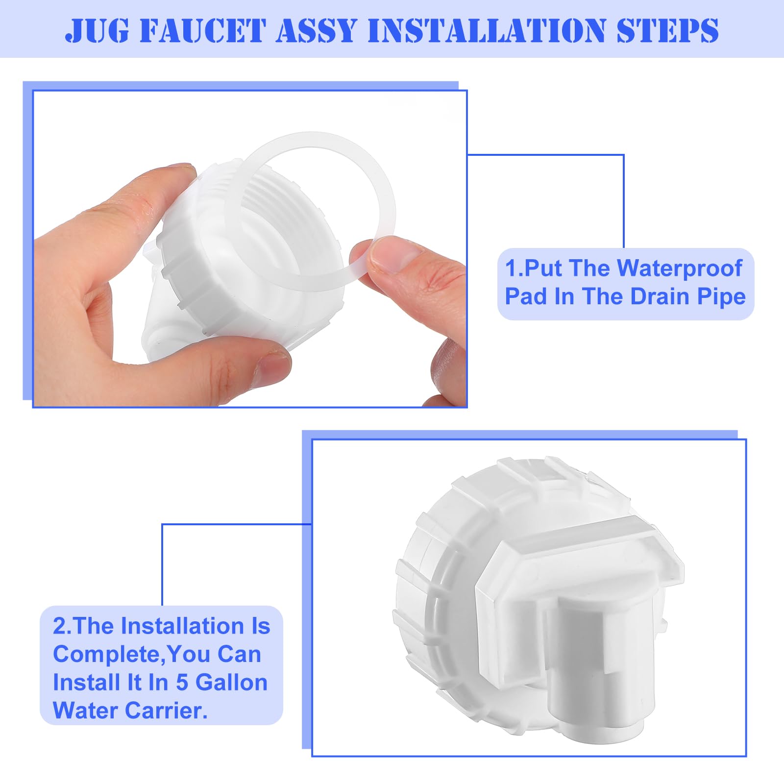 Blulu faucet fits Coleman 5-gallon coolers like model 5620.