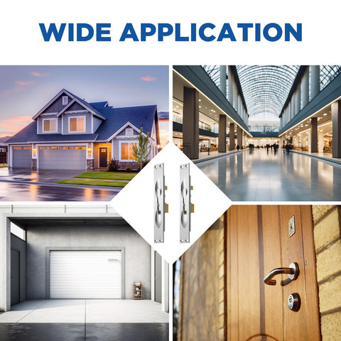 Includes two packs for simultaneous double-door installation with Blulu kit