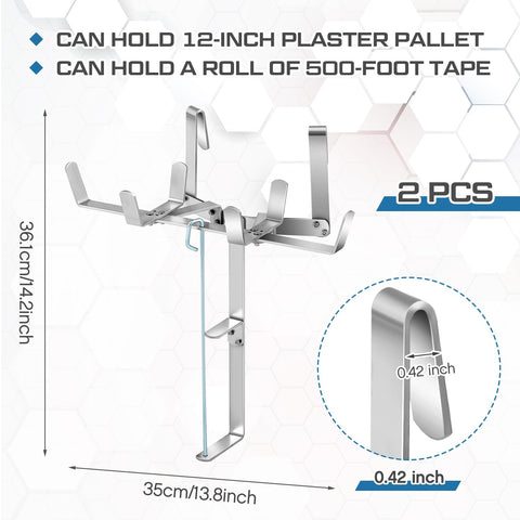 Blulu tape spool holder for 500 ft tape offers durable belt-mount convenience.