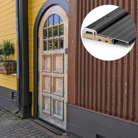 Blulu exterior threshold suitable for residential and commercial use