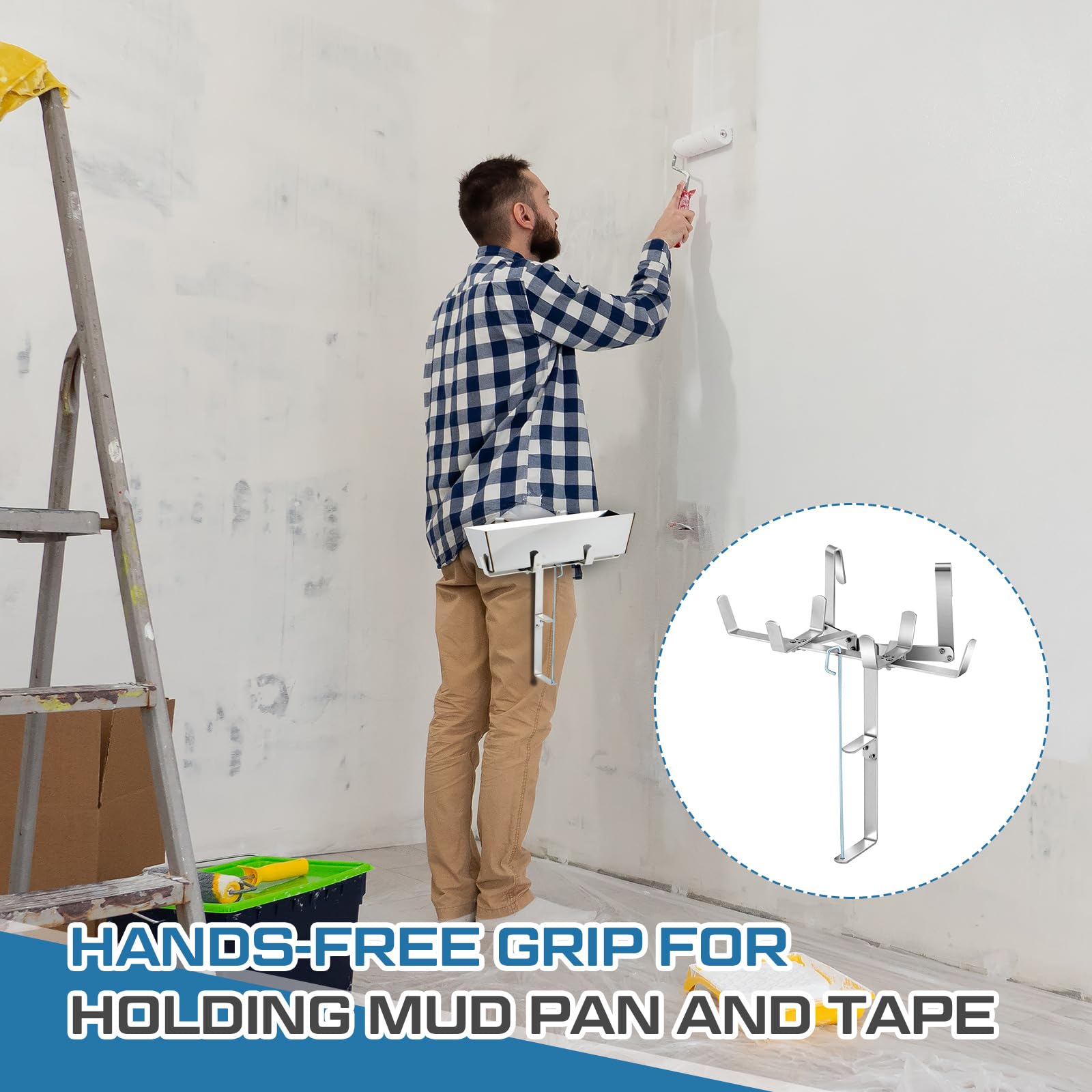 Blulu two-pack drywall tool kit supports ongoing daily tasks.