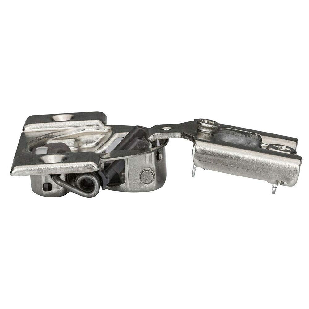 Blum 38N355B.08 demonstrates 110-degree opening for easier access.