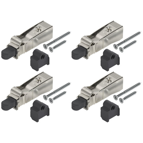 Blum BLUMOTION doors adapter close delivers silent, smooth closing for face-frame cabinets.