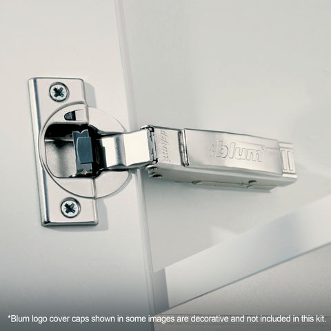 Blum Clip Top Blumotion hinge kit 110 degree opening for full overlay doors