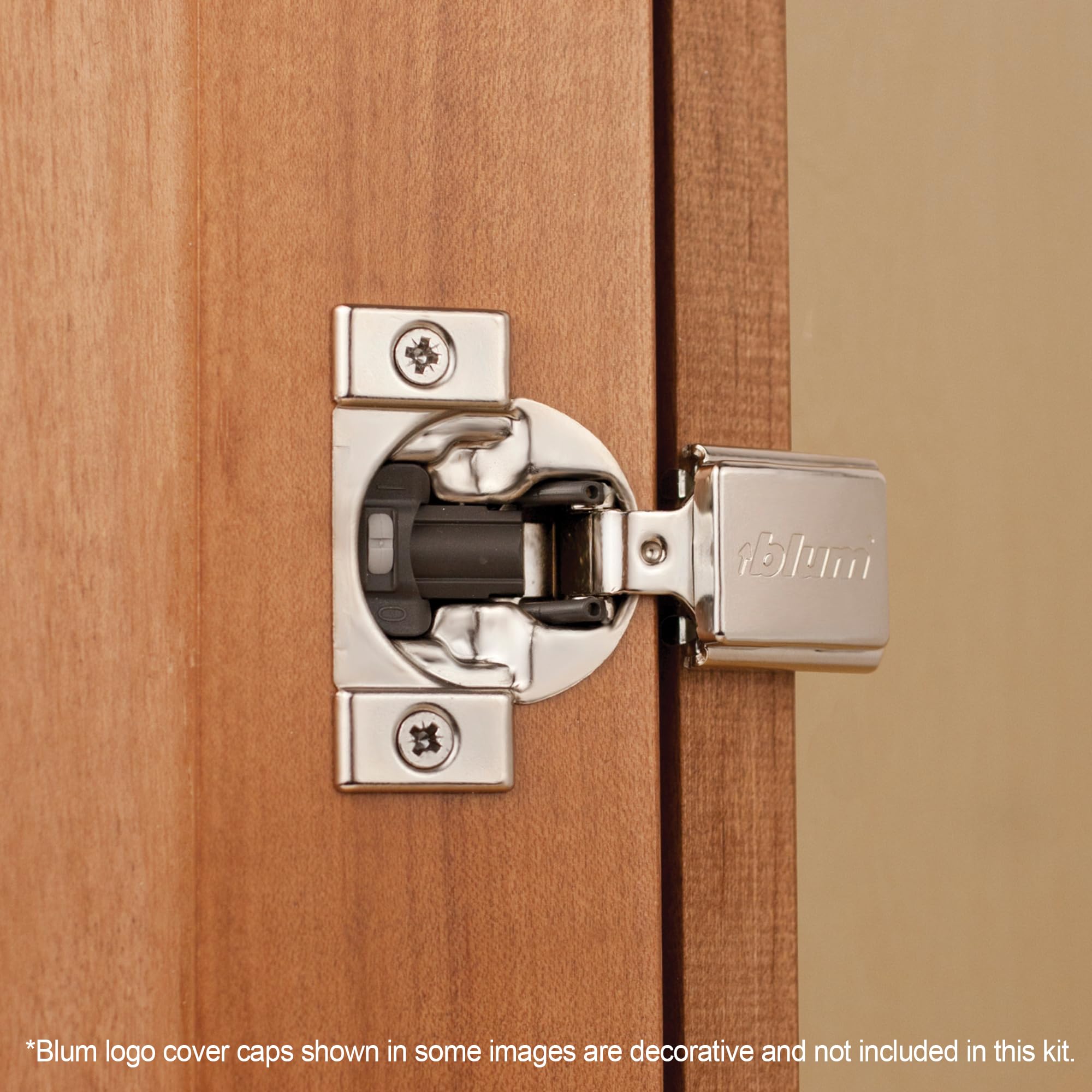 Blum Compact Blumotion hinge 1-2 overlay for partial overlays
