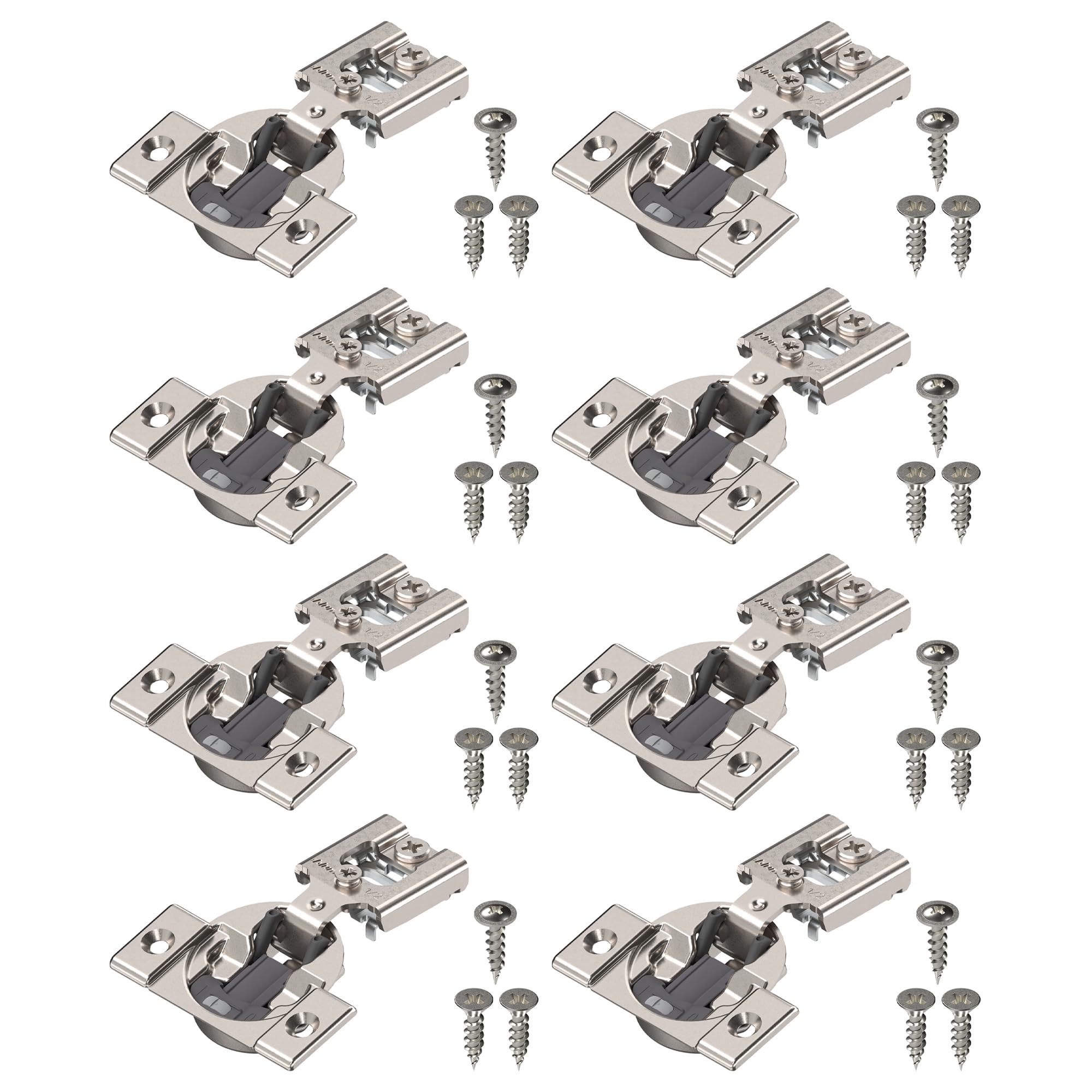 Blum Compact Blumotion hinge concealed for seamless cabinet doors with quiet soft-close