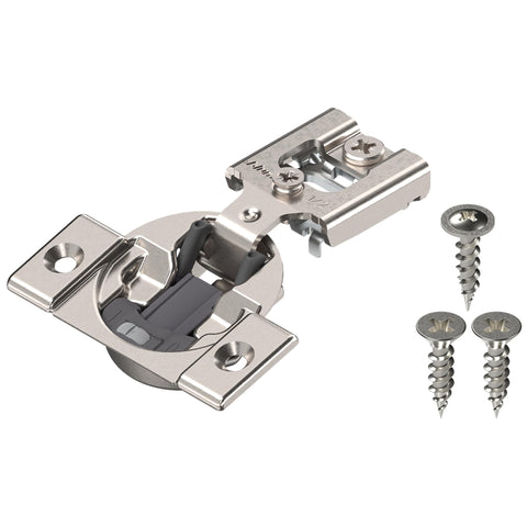 Blum Compact Blumotion hinge cup view with integrated soft-close for quiet doors