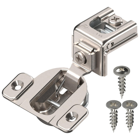 Blum Compact hinge with 110-degree opening for easy cabinet access