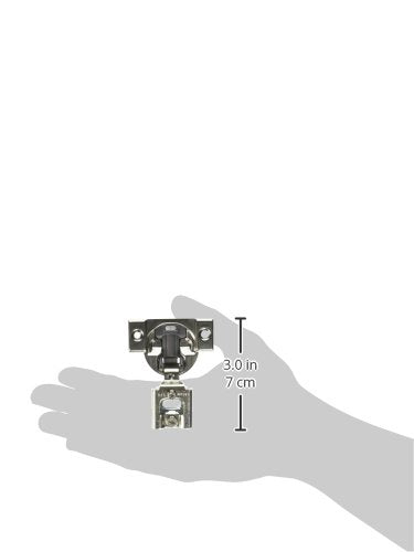 Blum Compact Soft-Close hinge with cup-damping for space-saving face-frame cabinets