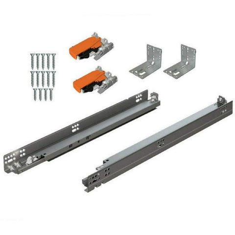 Blum Tandem full-extension drawer slide in action for smooth access