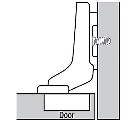 Blum Clip Top hinges with frameless inset doors ensure precise alignment
