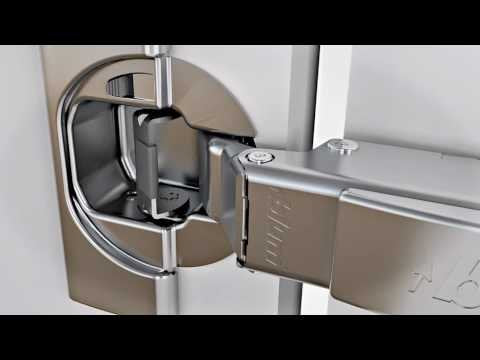 Blum Clip Top hinges with cover plates create a clean, finished interior