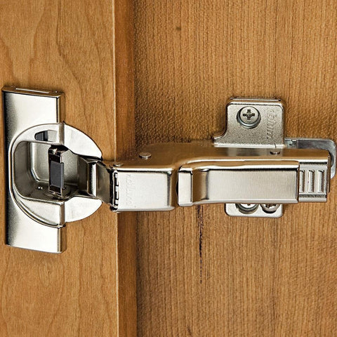 Blum Clip Top kit includes mounting plates and screws for easy installation