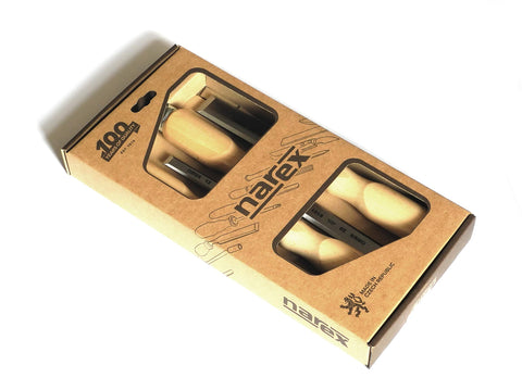 BLUSTEELE Narex set crafted in the Czech Republic for quality.