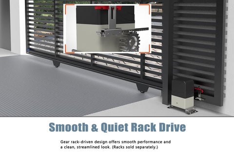 Blütezeit safety feature highlighting obstacle detection for safer gates