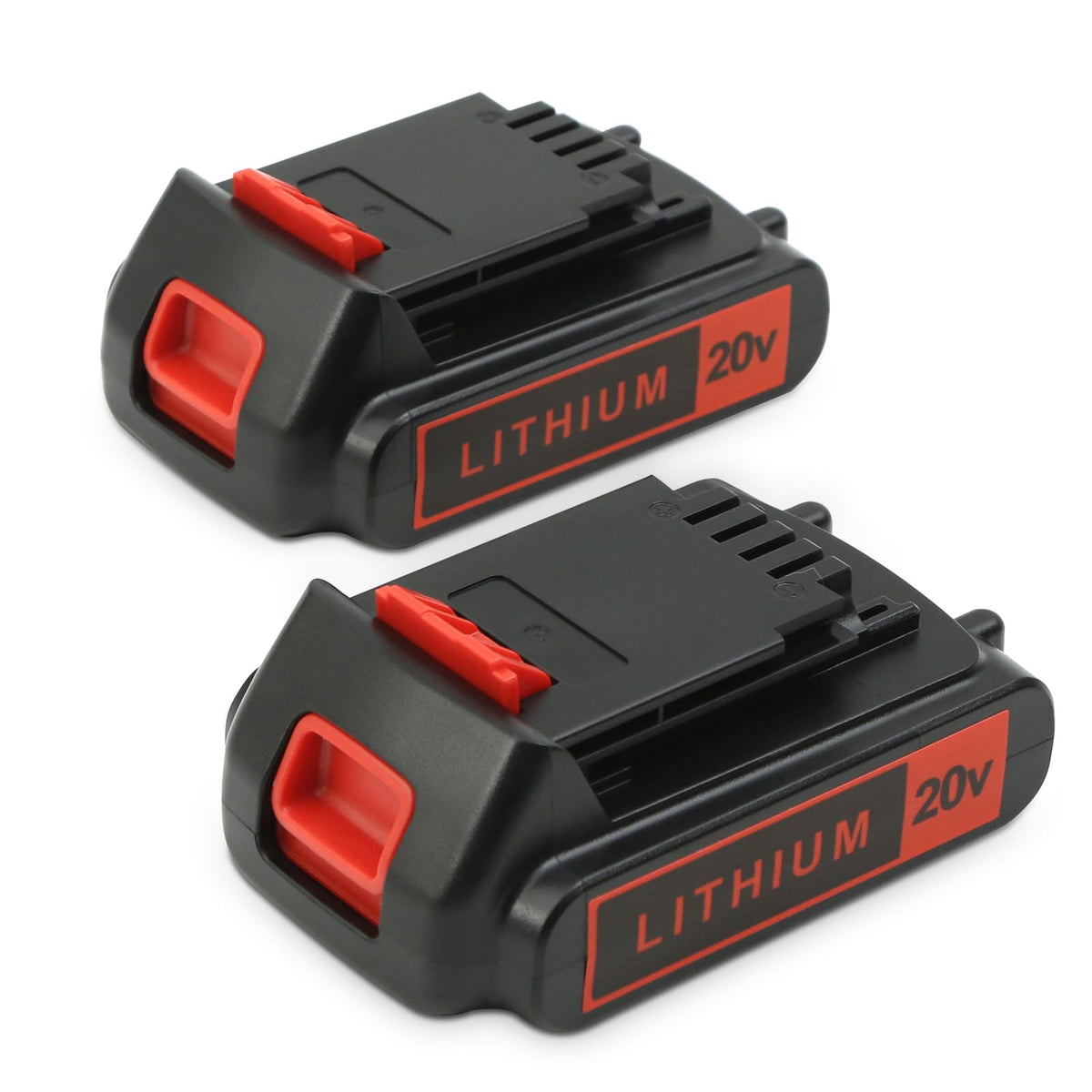 Bmcot 4.0Ah lithium battery front view offering extended runtime for 20V tools.