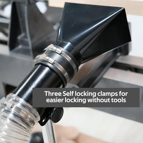 BMWOOD Deluxe hood in adjustable height position for closer capture