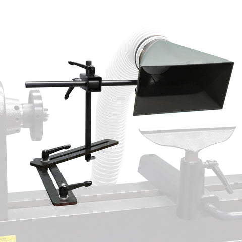 BMWOOD dust hood 230x130mm size for targeted dust capture at the lathe.