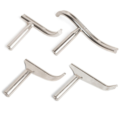 BMWOOD Glide Bowl Turner 4-Piece Toolrest Set shows deep bowl interior access.