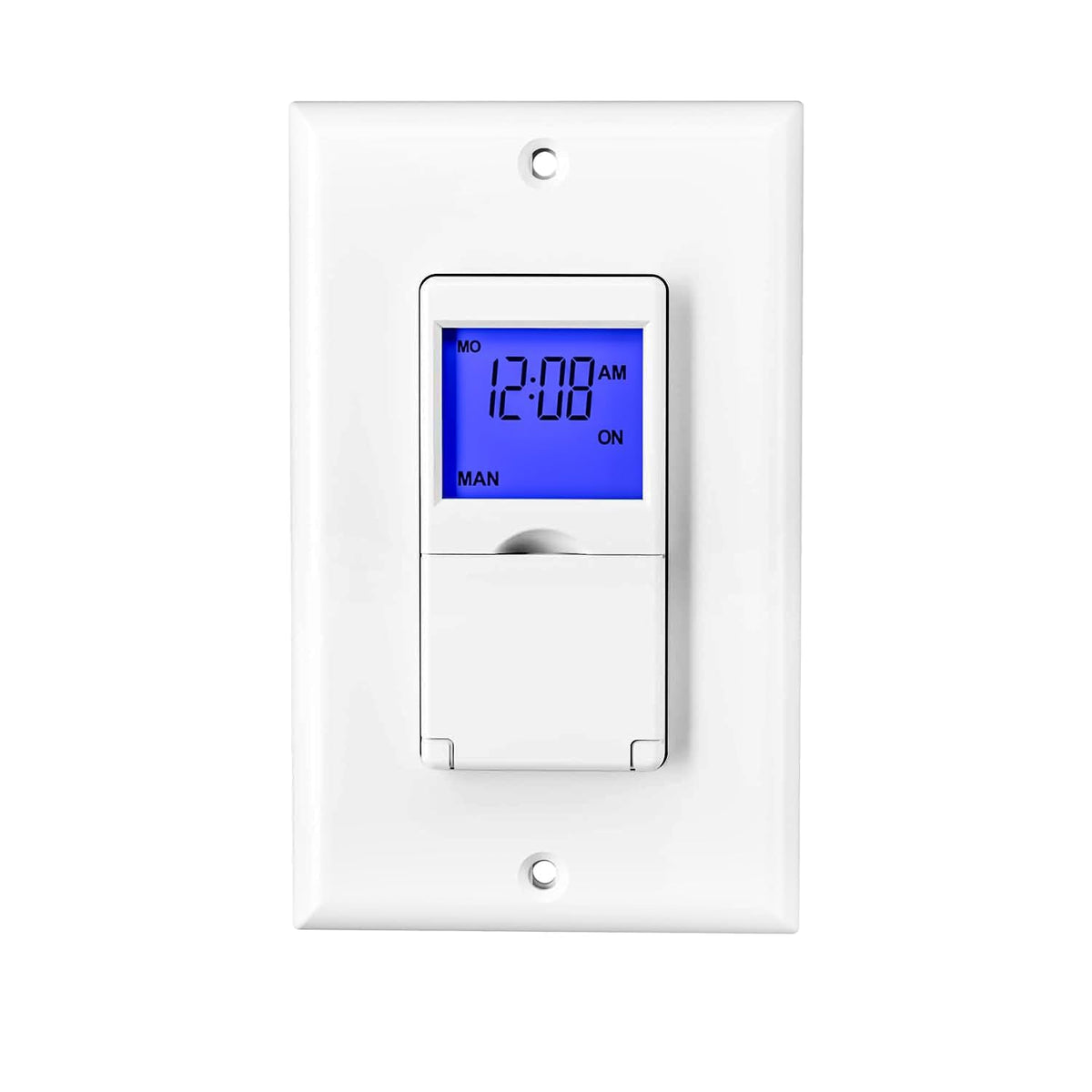 BN-LINK timer front view enables effortless auto lighting control