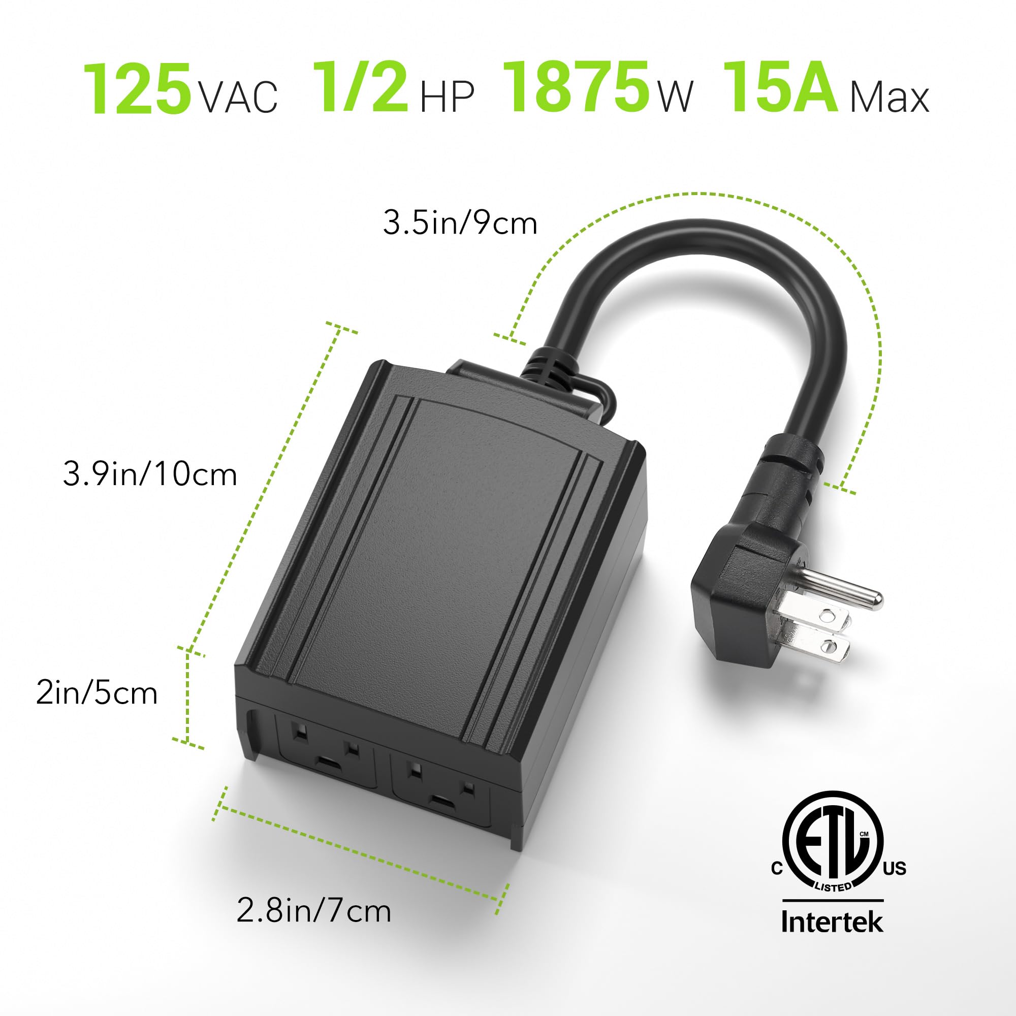 BN-LINK setup for Christmas lights and yard decorations with automatic on off