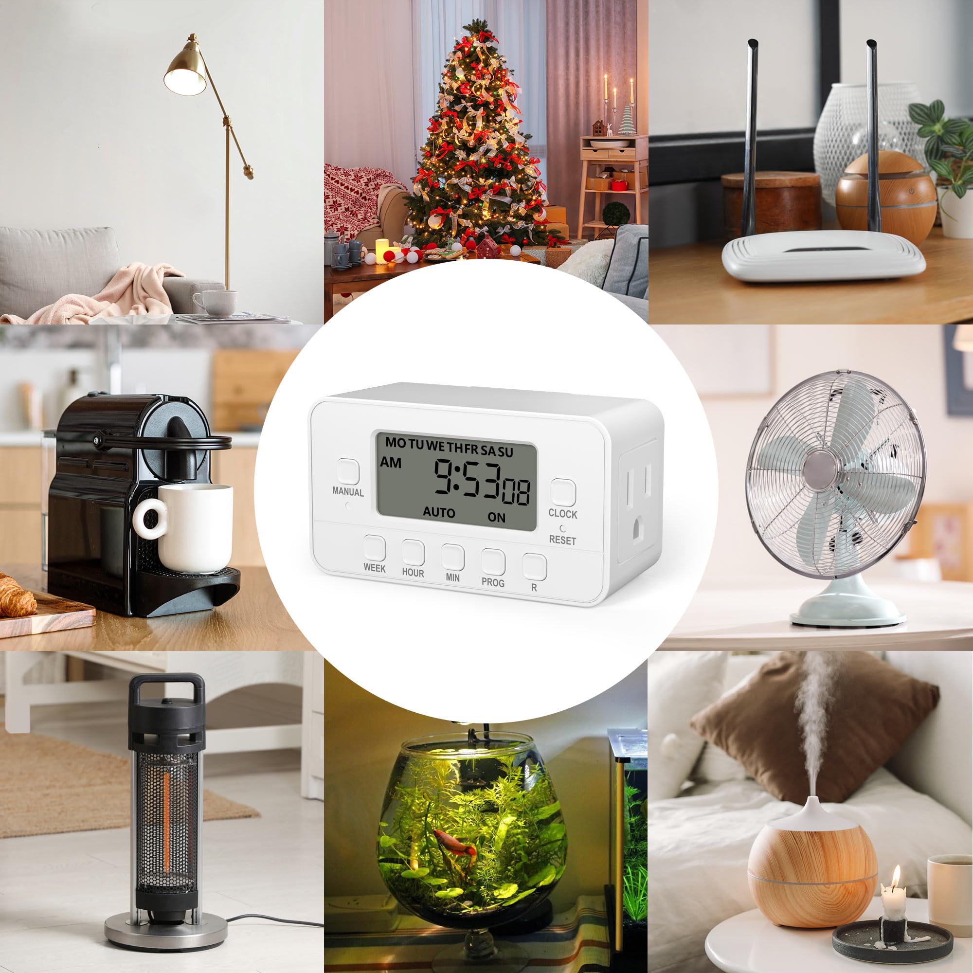 BN-LINK coffee machine and lamp setup automates morning routines