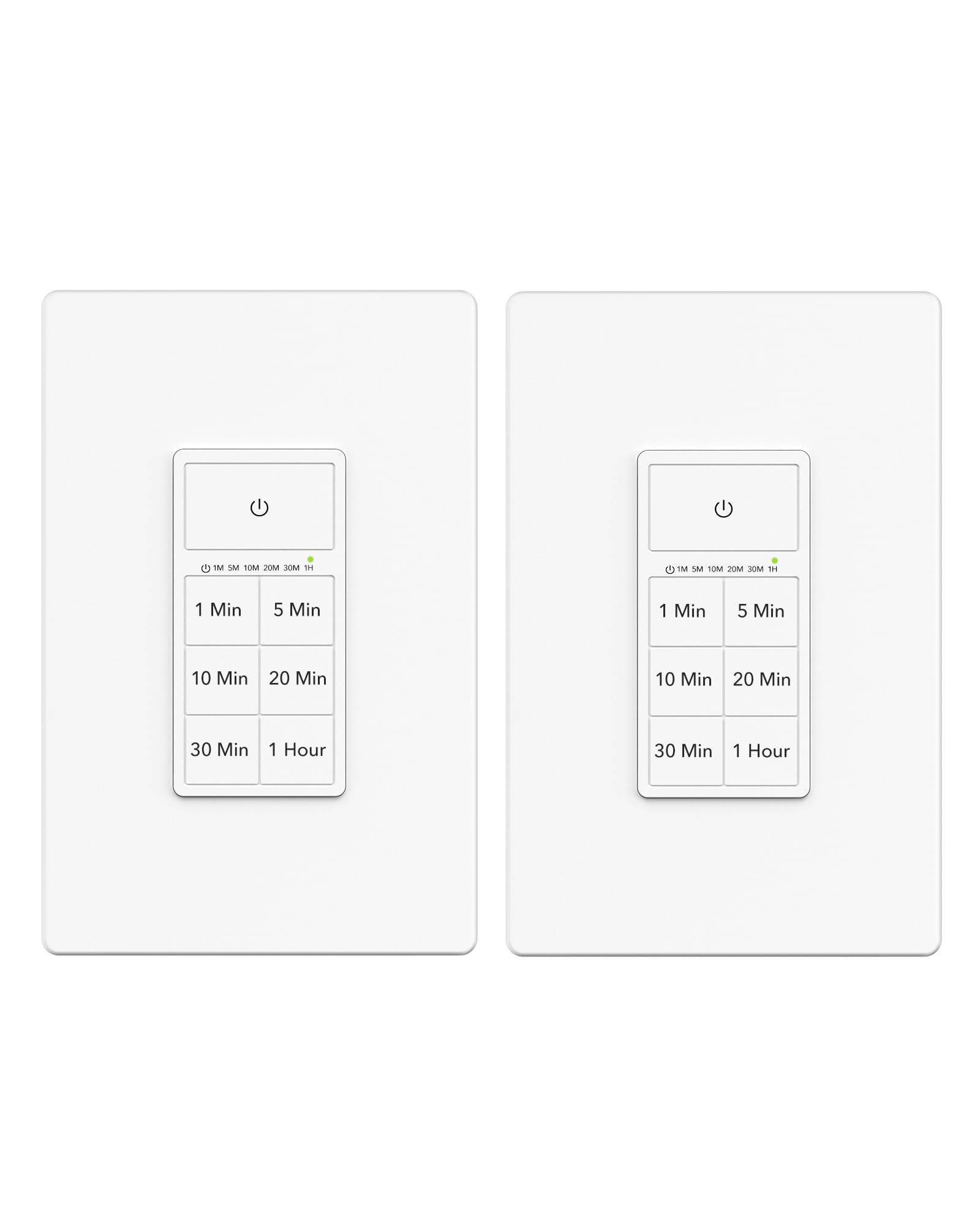 BN-LINK countdown timer switch for exhaust fan with six preset options