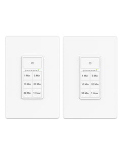 BN-LINK countdown timer switch for exhaust fan with six preset options