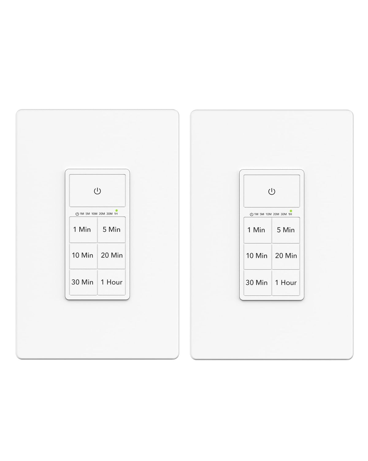 BN-LINK countdown timer switch for exhaust fan with six preset options