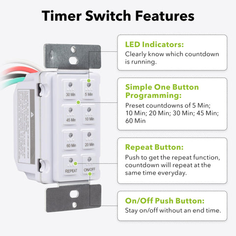 BN-LINK countdown timer wall switch neutral-required image highlights proper wiring.